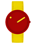 40mm / Sunny Red ダイヤル / Electric Yellow 再生ストラップ 