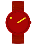 40mm / Sunny Red ダイヤル / Sunny Red リサイクルストラップ 