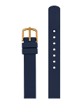 Navy blue silicone strap 12 mm