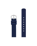 Navy blue silicone strap 12 mm