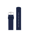 Navy blue silicone strap 20 mm