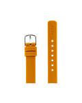 Mustard yellow silicone strap 12 mm