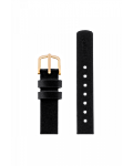 BLACK LEATHER STRAP 12 MM