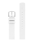 WHITE LEATHER STRAP 14 MM
