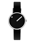 Black dial / Black silicone strap
