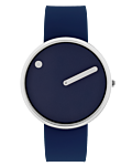 40 mm / Midnight Blue dial / Midnight Blue silicone strap