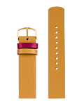 LIGHT BROWN LEATHER STRAP 20 MM