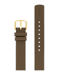 CEDAR BROWN LEATHER STRAP 14 MM