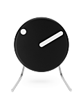 PICTO Table Clock, Cosmic Black