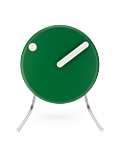 PICTO Table Clock, Spring Green