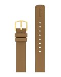 CAPPUCCINO BROWN LEATHER STRAP 14 MM