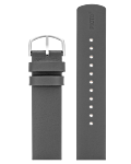 SCHIST GREY LEATHER STRAP 20 MM
