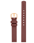 BROWNROSE LEATHER STRAP 12 MM