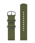 TURTLE GREEN RECYCLED STRAP 20 MM