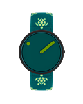 40 mm / Ocean Green dial / Ocean Green recycled strap w/ print