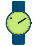 40 mm / Paradise Green dial / Deep Blue recycled strap