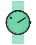 40 mm /Pacific Green dial / Pacific Green recycled strap