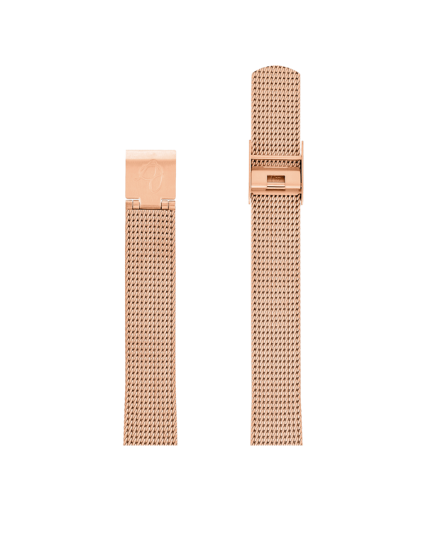 MATT ROSE GOLD MESH BAND 14 MM / 30 MM WATCH