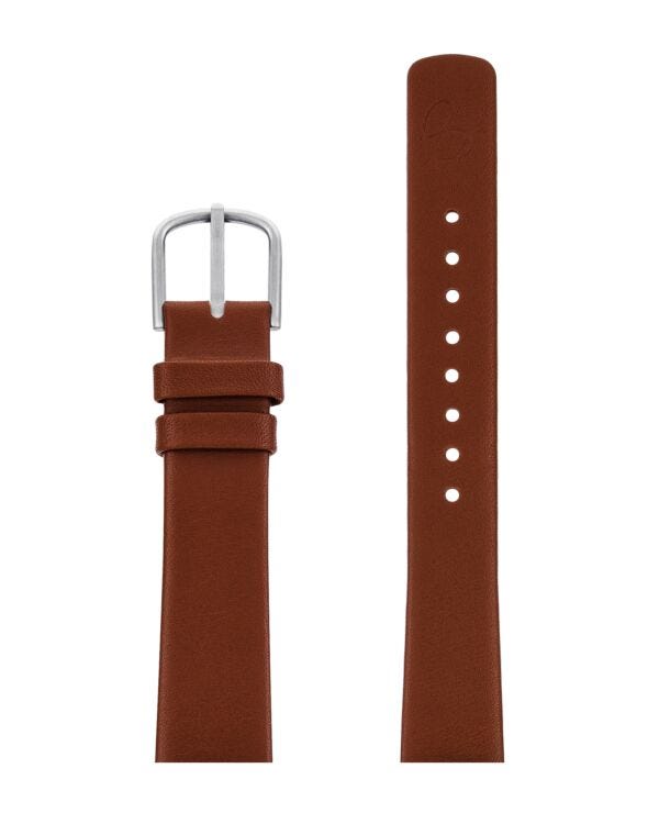 BROWN LEATHER STRAP 16 MM / 34 MM WATCH