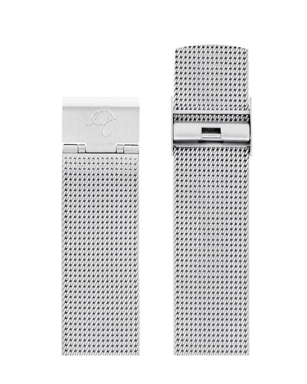 MATT STEEL MESH BAND 22 MM / 46 MM WATCH
