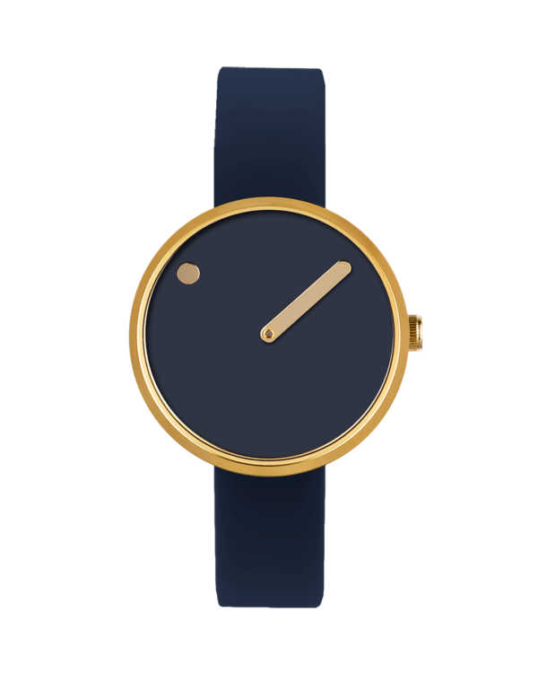 30 mm / Midnight Blue dial / Midnight Blue silicone strap