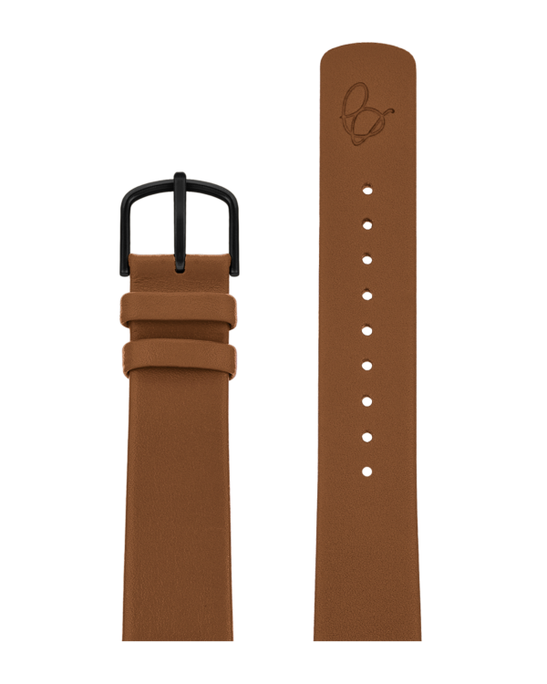 BROWN PAMPAS LEATHER STRAP 20 MM / 40 MM WATCH
