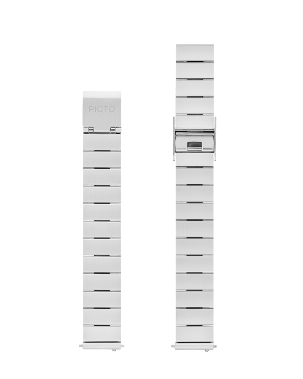 Brushed Steel bracelet 14 mm