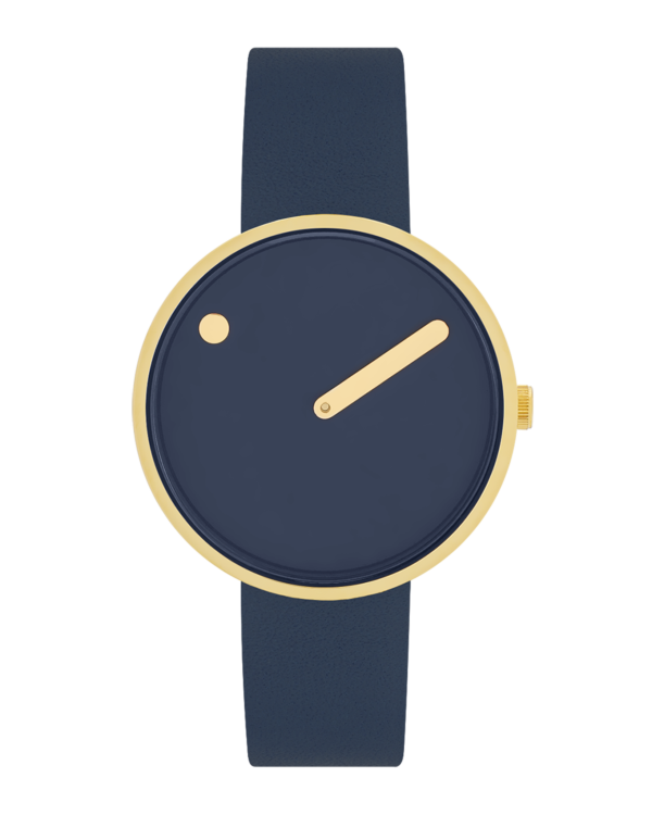 Midnight Blue dial / Midnight leather strap