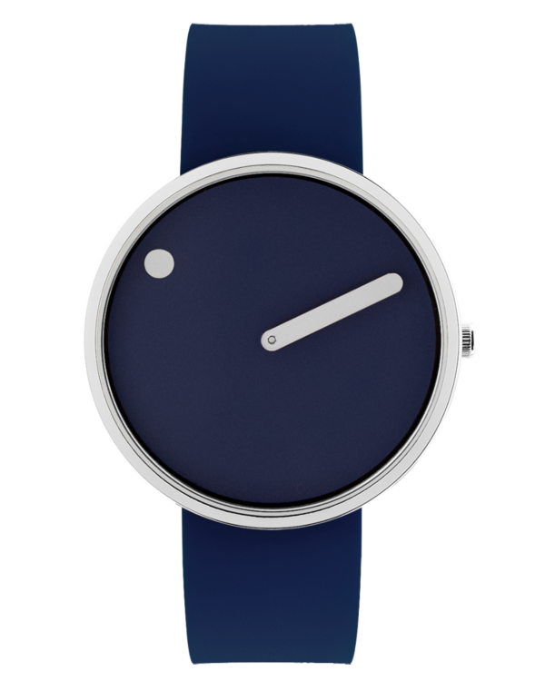 40 mm / Midnight Blue dial / Midnight Blue silicone strap