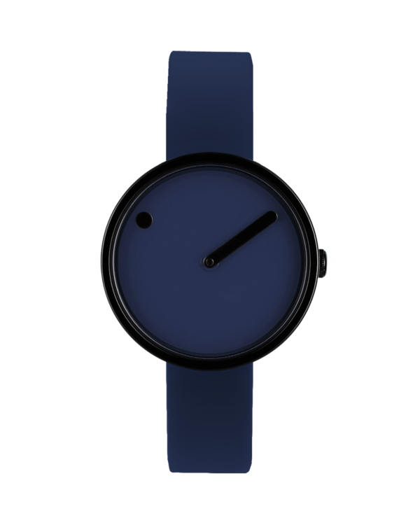 30 mm / Midnight Blue dial / Midnight Blue silicone strap