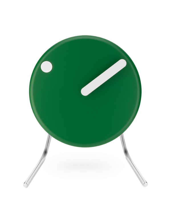 PICTO Table Clock, Spring Green