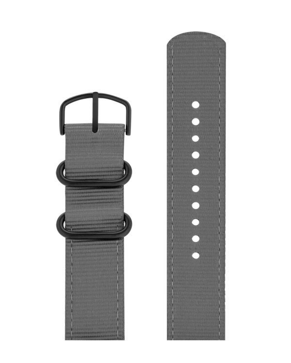 THUNDER GREY RECYCLED STRAP 20 MM