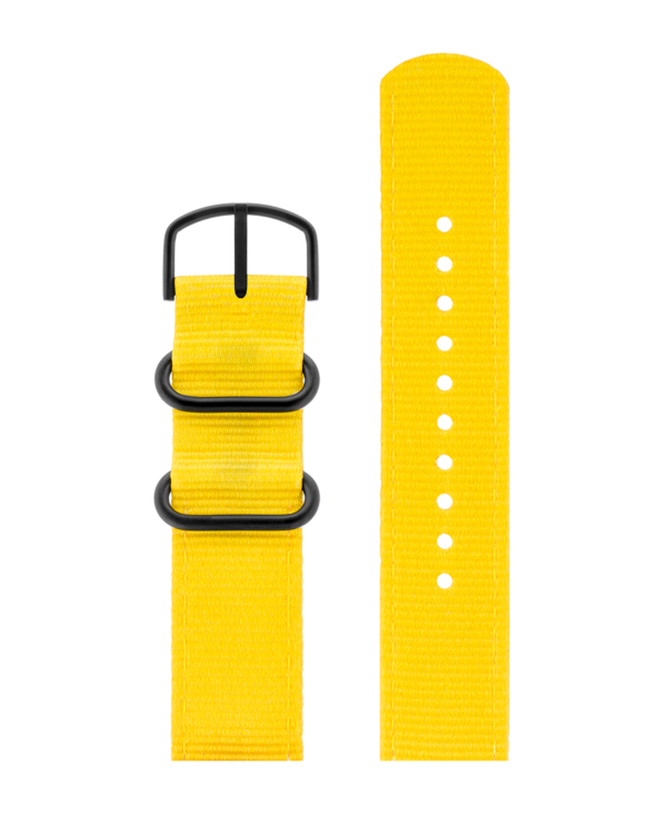 Electric Yellow Recycled Strap 20mm
